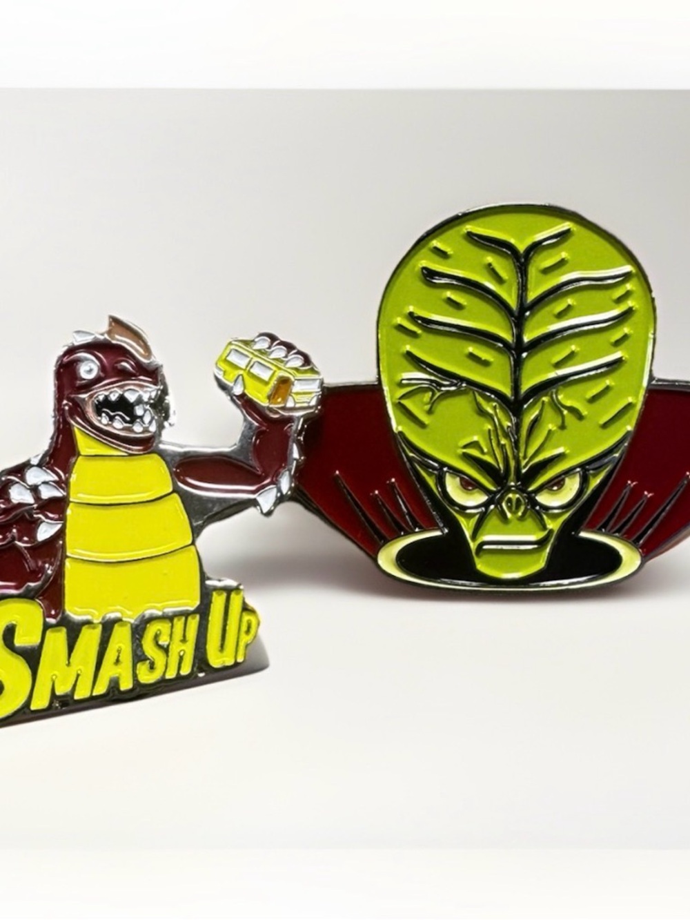 NEW Smash Up Collectible Enamel Pin set of 2 BIG GAME NIGHT 2019 Promo AEG Games